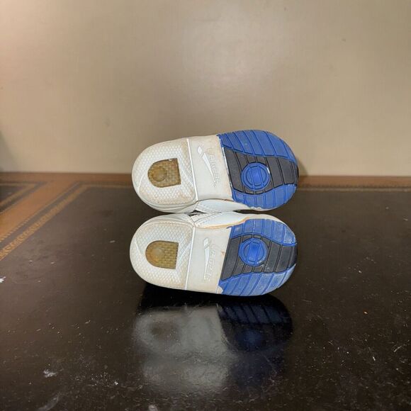 L.A. GEAR Blue White Vintage Hightop Sneakers Toddler Bag Boys Size 2C - Picture 5 of 5